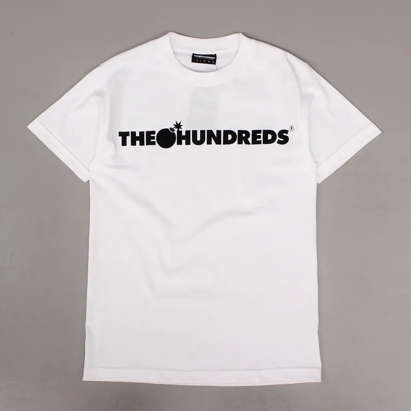 The Hundreds Forever Bar Logo T Shirt White