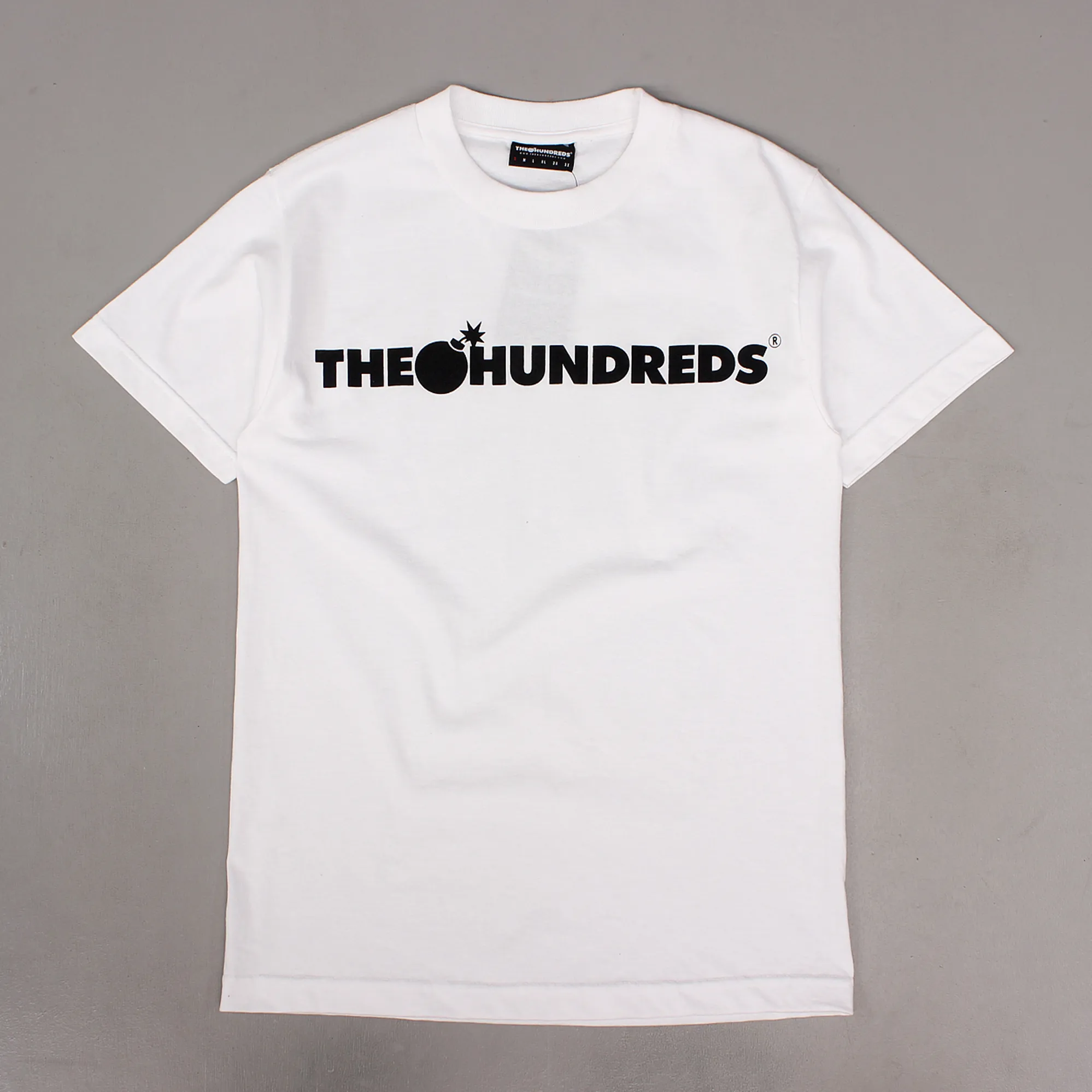 The Hundreds Forever Bar Logo T Shirt White - Main Image