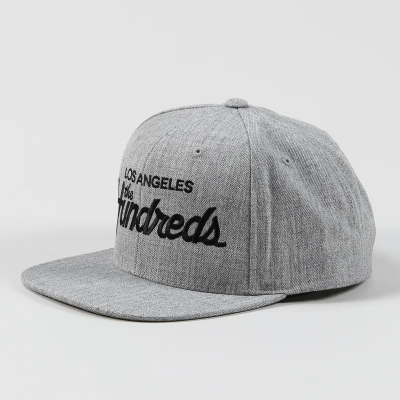 The Hundreds Forever Team Snapback Cap Grey