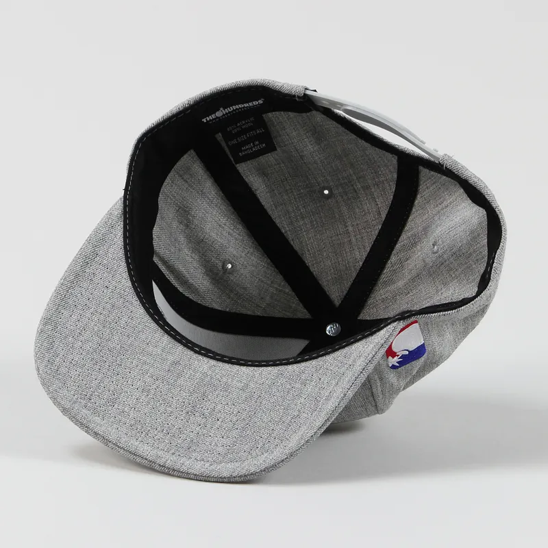 The Hundreds Forever Team Snapback Cap Grey-3
