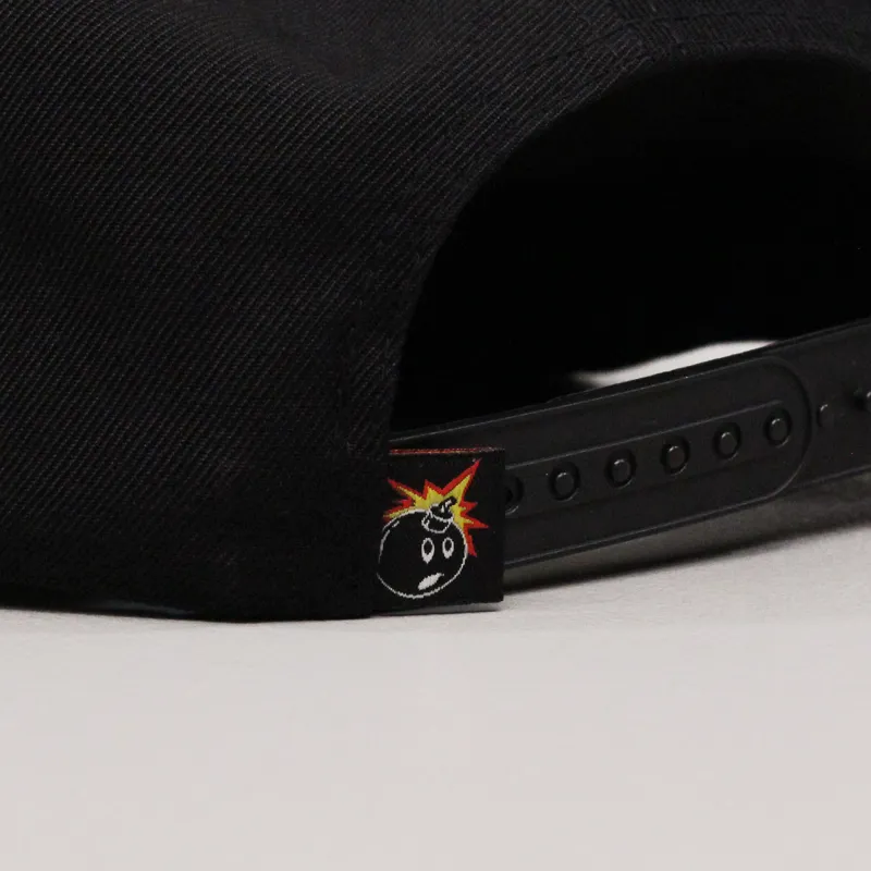 The Hundreds Forever Team Snapback Cap Black-2