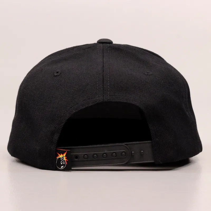 The Hundreds Forever Team Snapback Cap Black-3