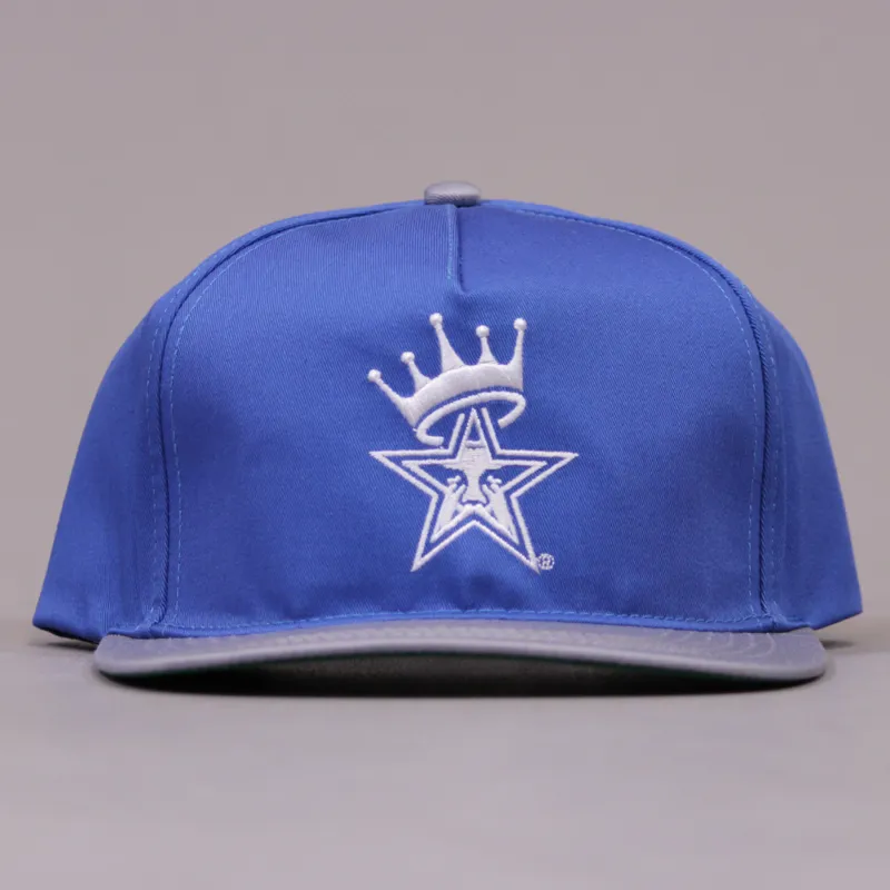 Obey Foul Line Snapback - Blue-1