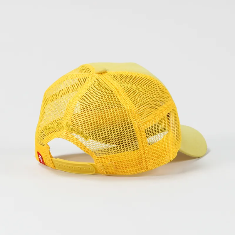 Deus Ex Machina Foxtrot Shield Trucker Yellow-2