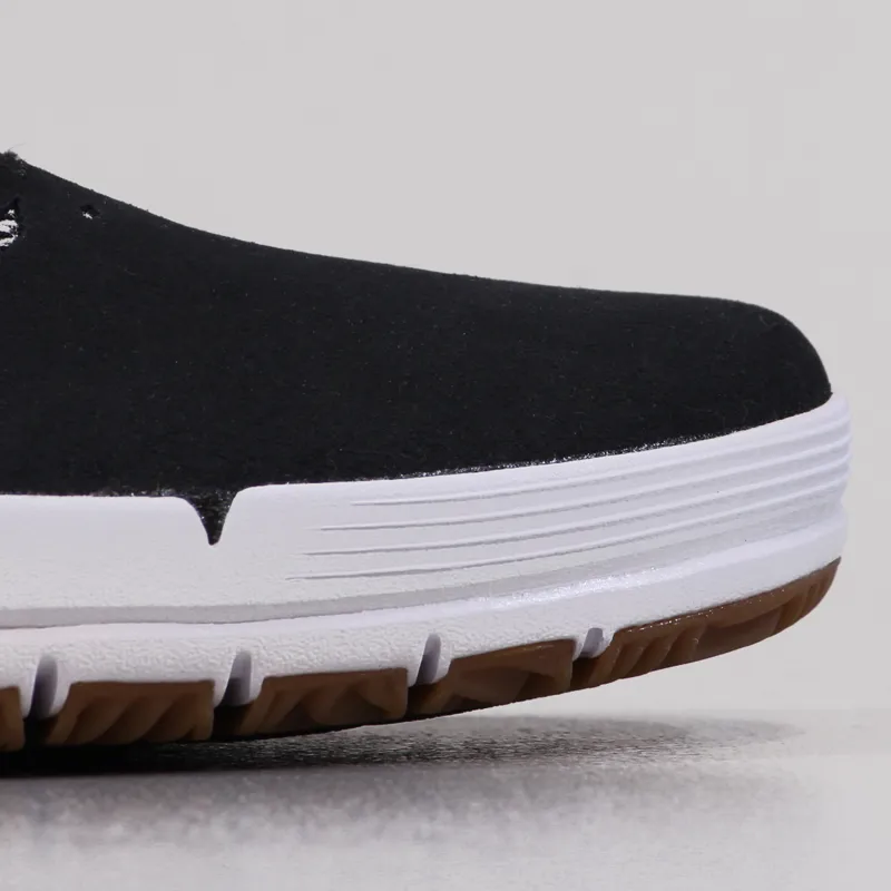 Nike Free SB Premium Shoes Black Dark Grey White-3