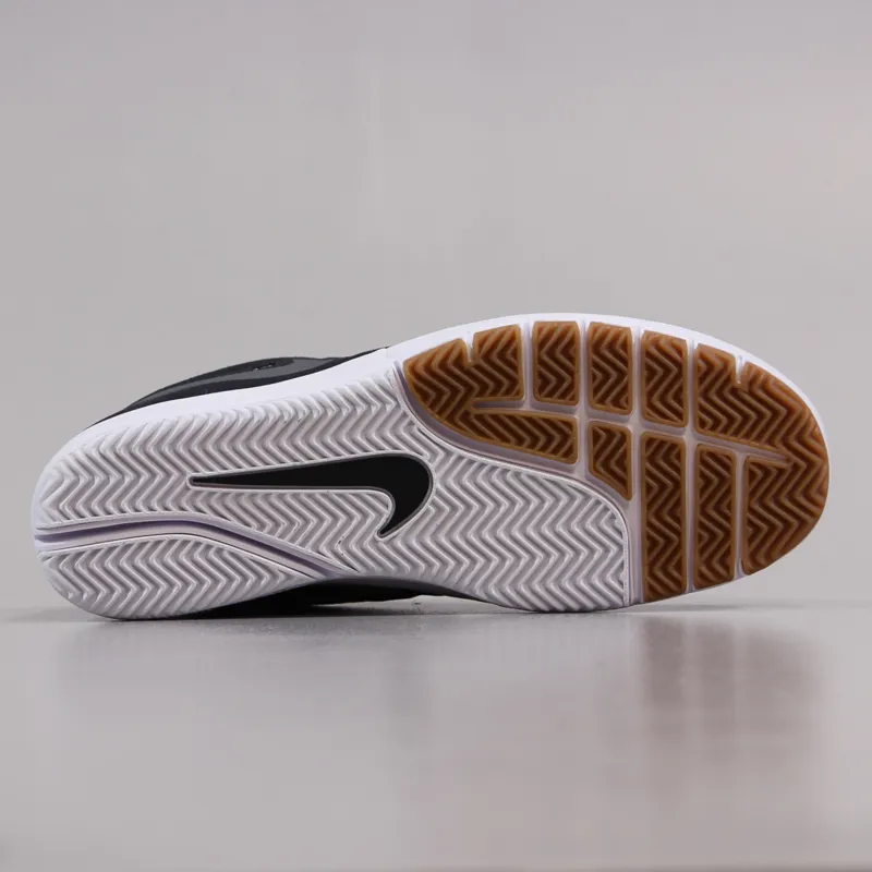 Nike Free SB Premium Shoes Black Dark Grey White-6