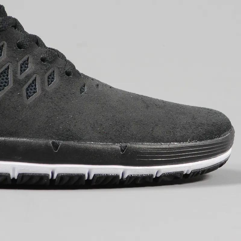 Nike SB Free SB Shoes Black White-3