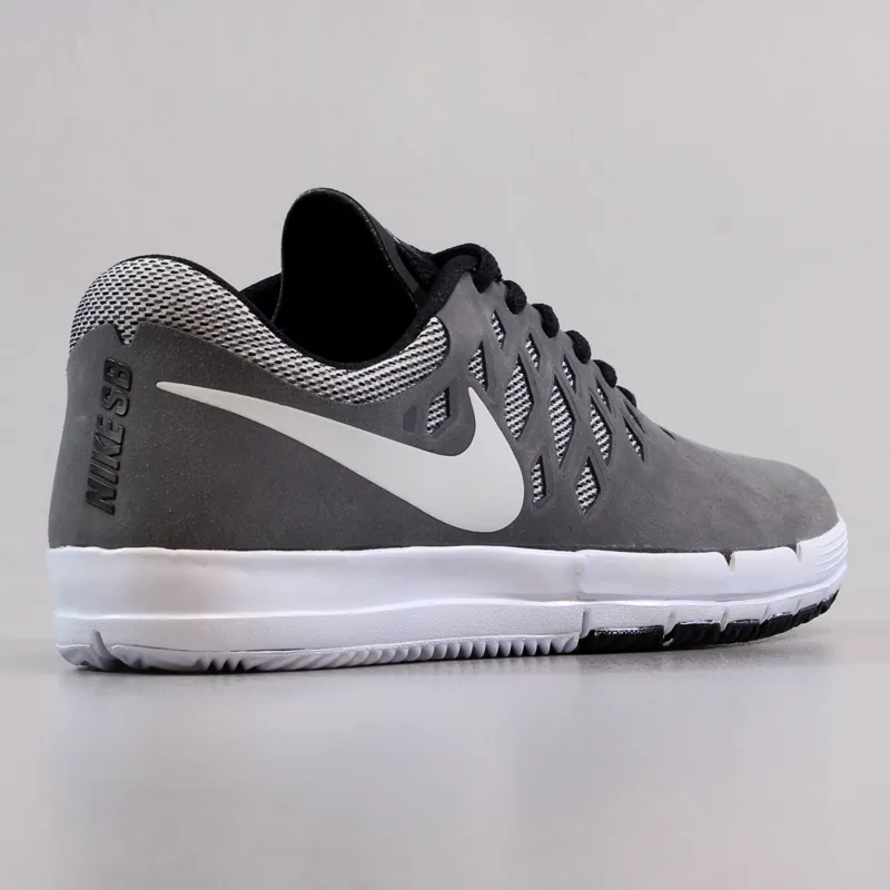 Nike SB Free Shoes Dark Grey White Black-5
