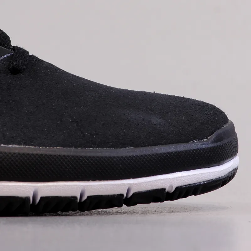 Nike Free SB Nano Shoes Black White-3