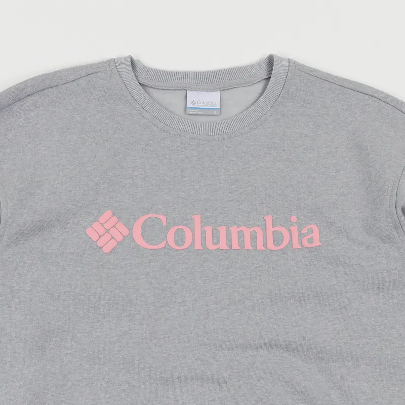Columbia Fremont Crew Sweatshirt Grey Heather-1