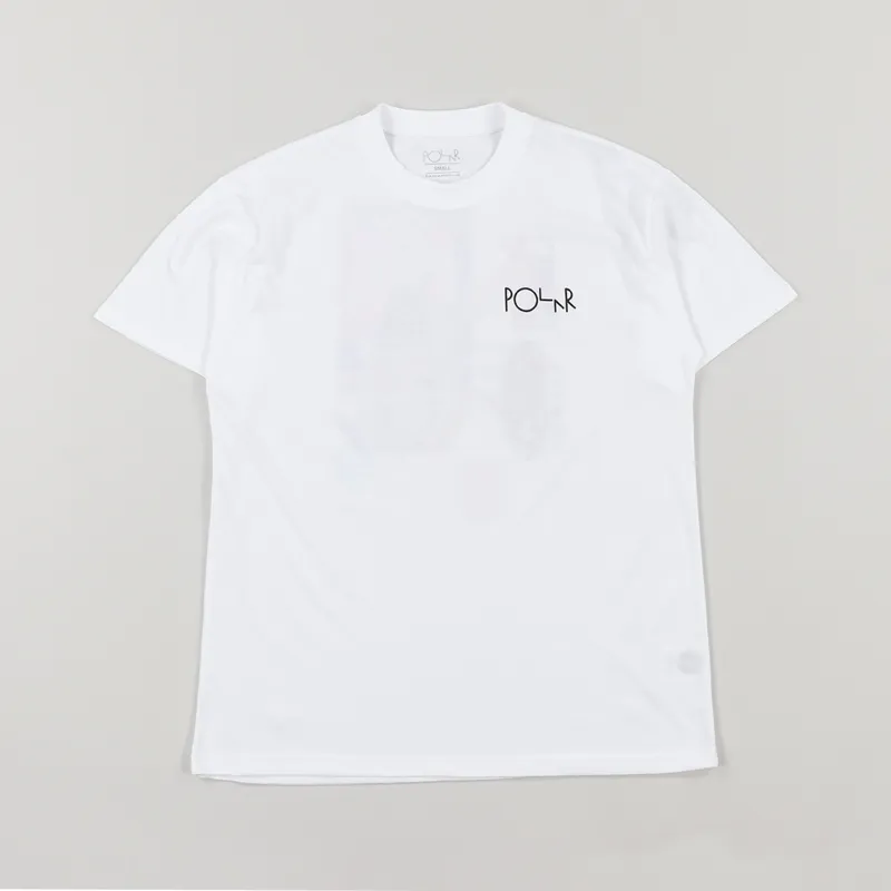 Polar Skate Co. Frequency T Shirt White-2