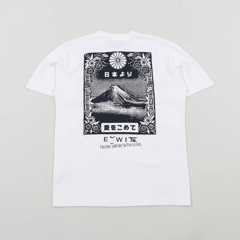 Edwin From Mt Fuji T Shirt White