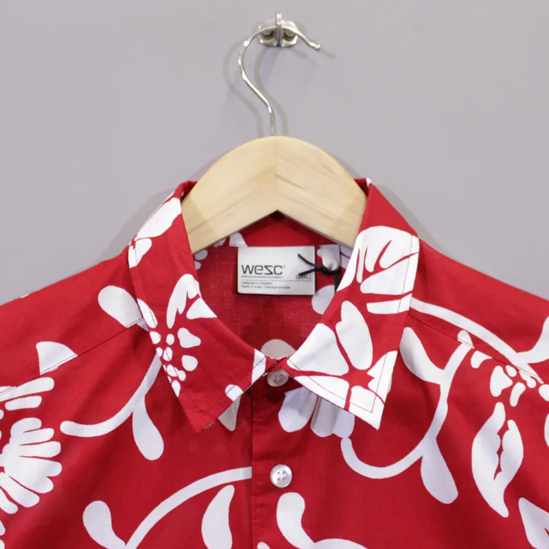 WeSC Fry Shirt - Jester Red-1