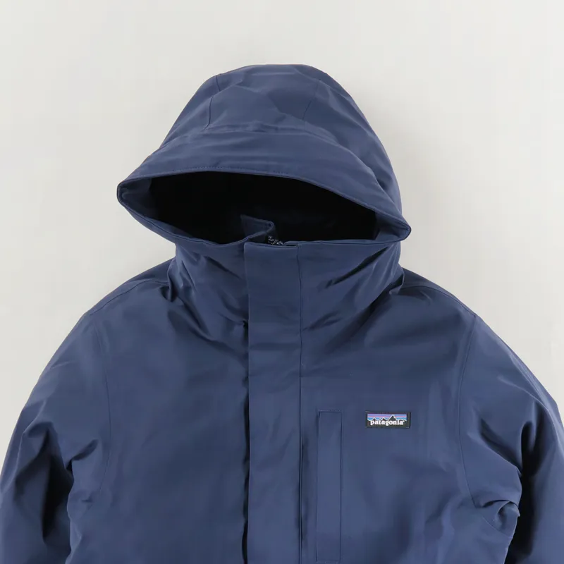 Patagonia Mens Frozen Range 3-in-1 Parka Jacket New Navy Blue
