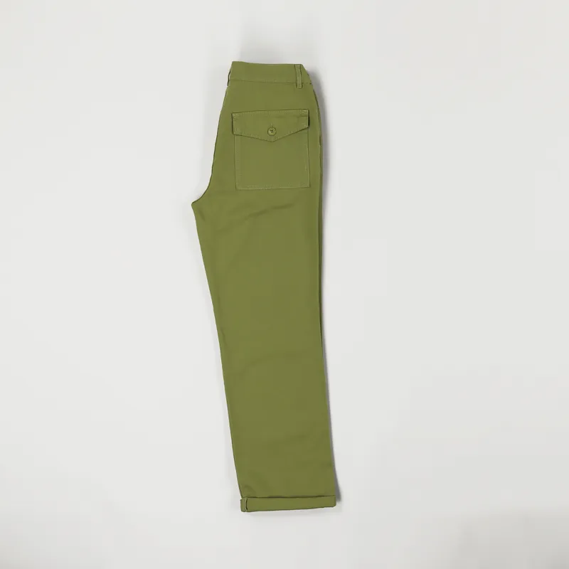 Armor Lux Cotton Trousers Olive-2