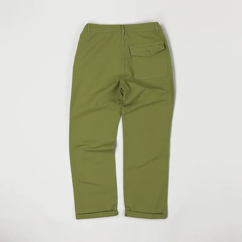 Armor Lux Cotton Trousers Olive-4