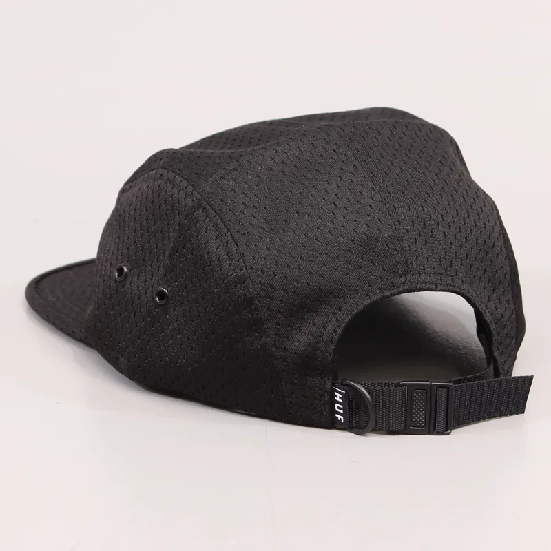 Huf Full Mesh Volley Five Panel Cap Black-2