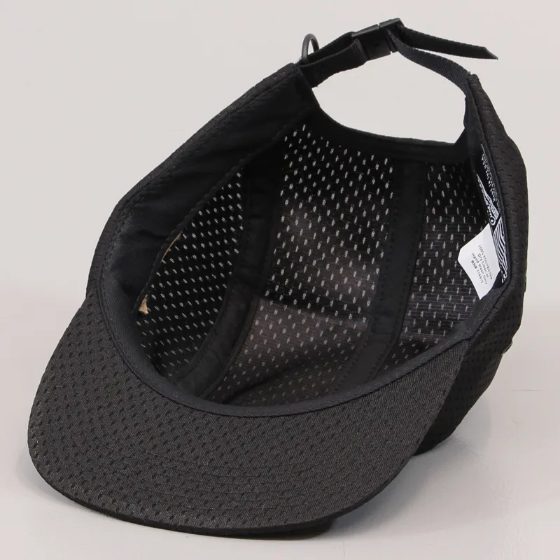 Huf Full Mesh Volley Five Panel Cap Black-3