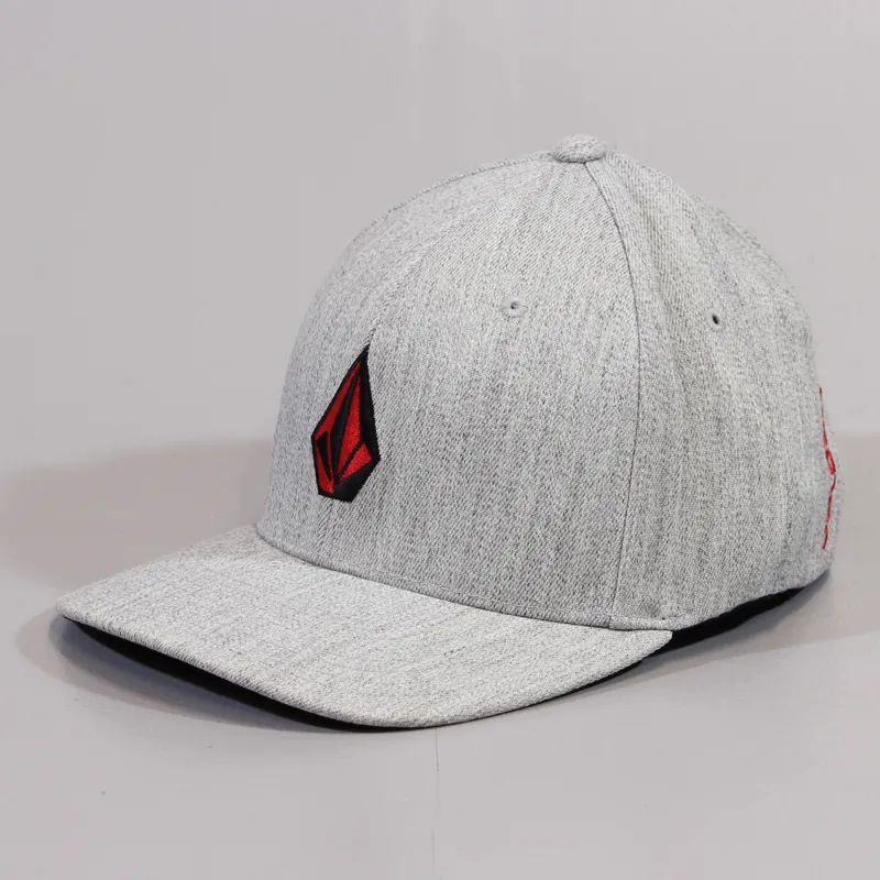 Volcom Full Stone Flexfit Cap Heather Grey