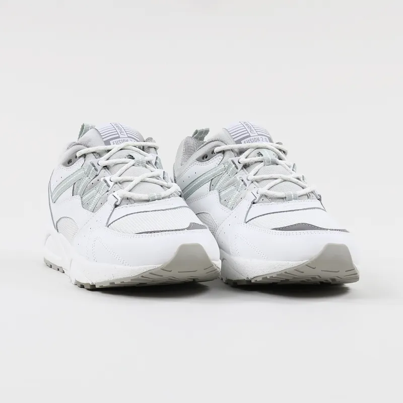 Karhu Fusion 2.0 Tonal Pack Shoes Bright White Storm Grey-3