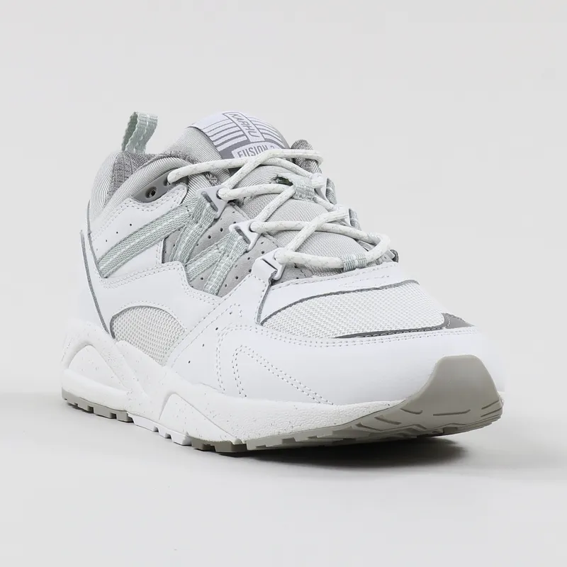 Karhu Fusion 2.0 Tonal Pack Shoes Bright White Storm Grey-4