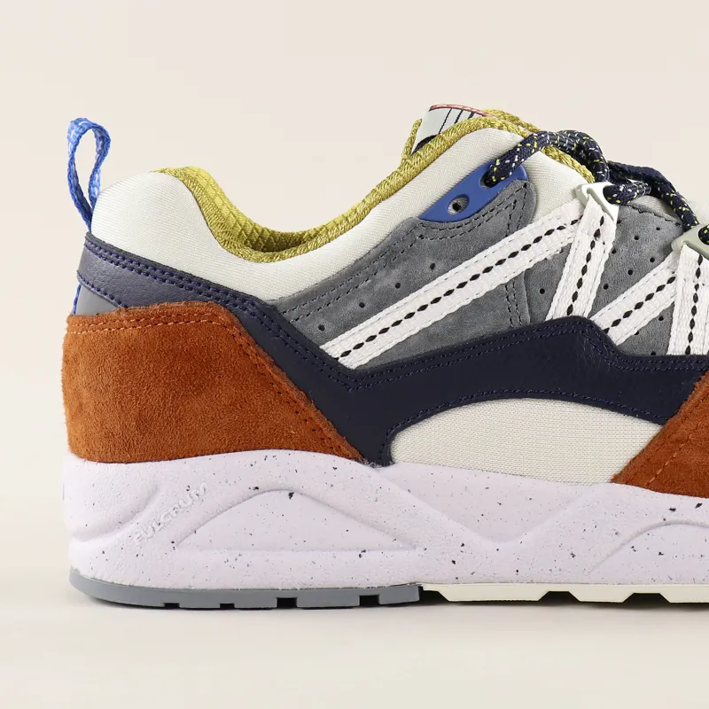 Karhu Fusion 2.0 Shoes Leather Brown Night Sky-2