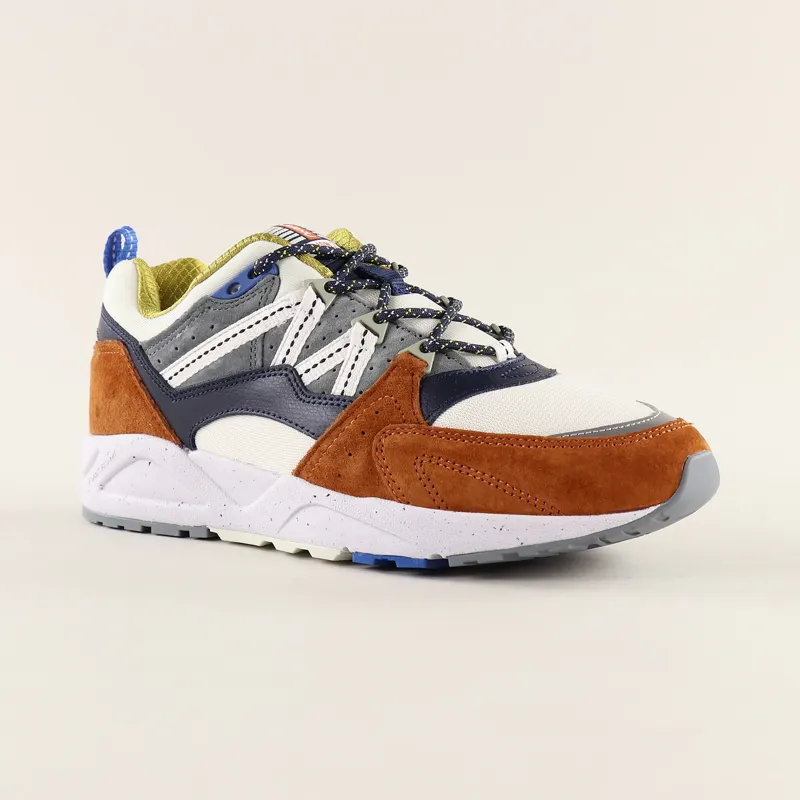 Karhu Fusion 2.0 Shoes Leather Brown Night Sky-4