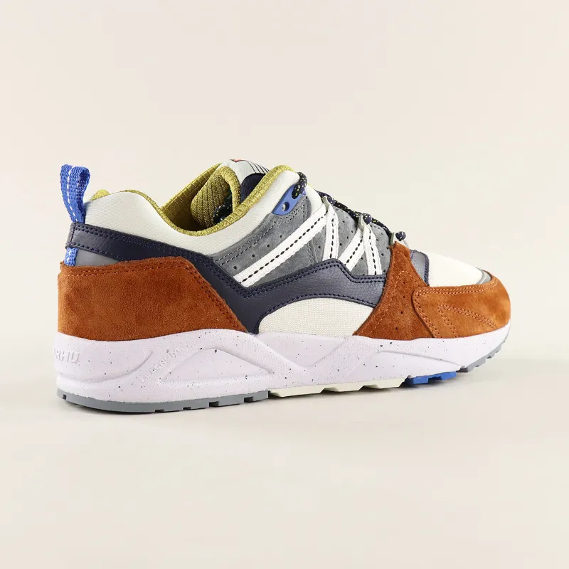 Karhu Fusion 2.0 Shoes Leather Brown Night Sky-5