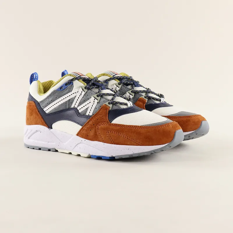 Karhu Fusion 2.0 Shoes Leather Brown Night Sky