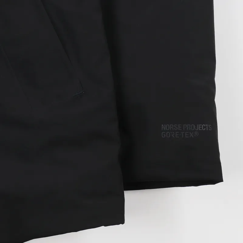 Norse Projects Fyn Down GORE-TEX Jacket Black-2