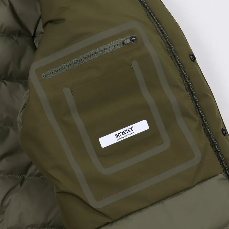 Norse Projects Fyn Down GORE-TEX Jacket Sitka Green-4