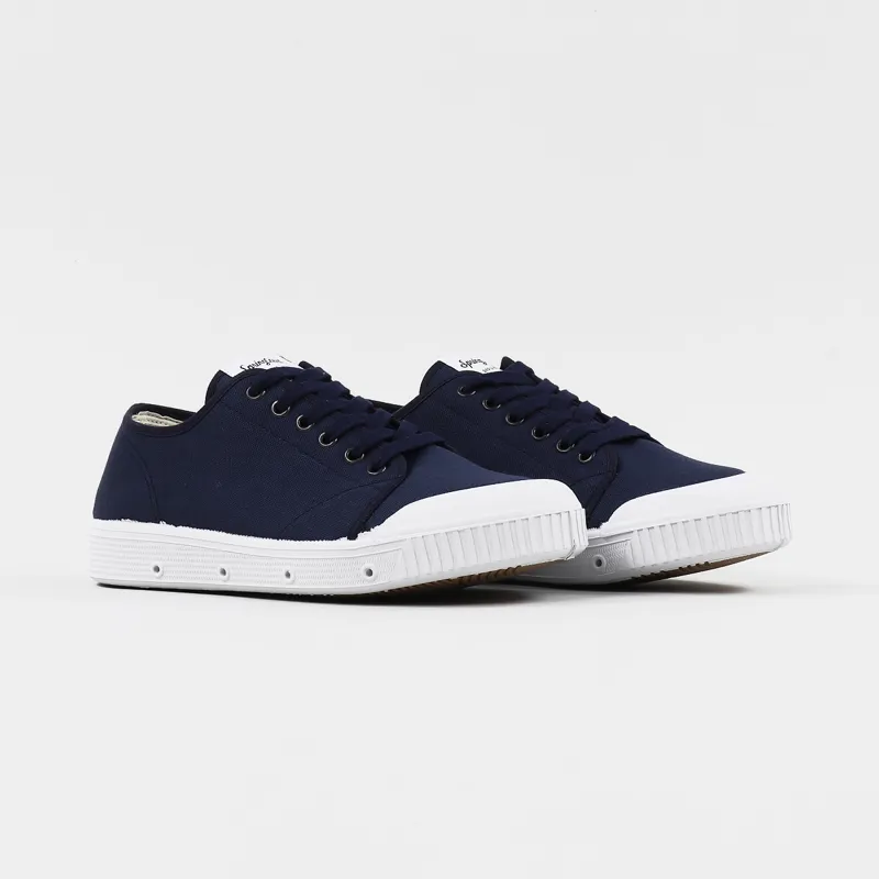 Spring Court Classic G2 Canvas Shoes Midnight Blue-3
