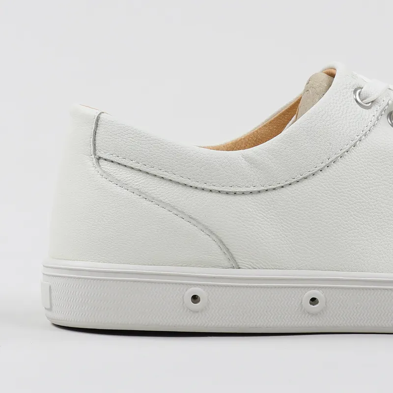 Spring Court G2 Goatskin Leather Shoes White-1