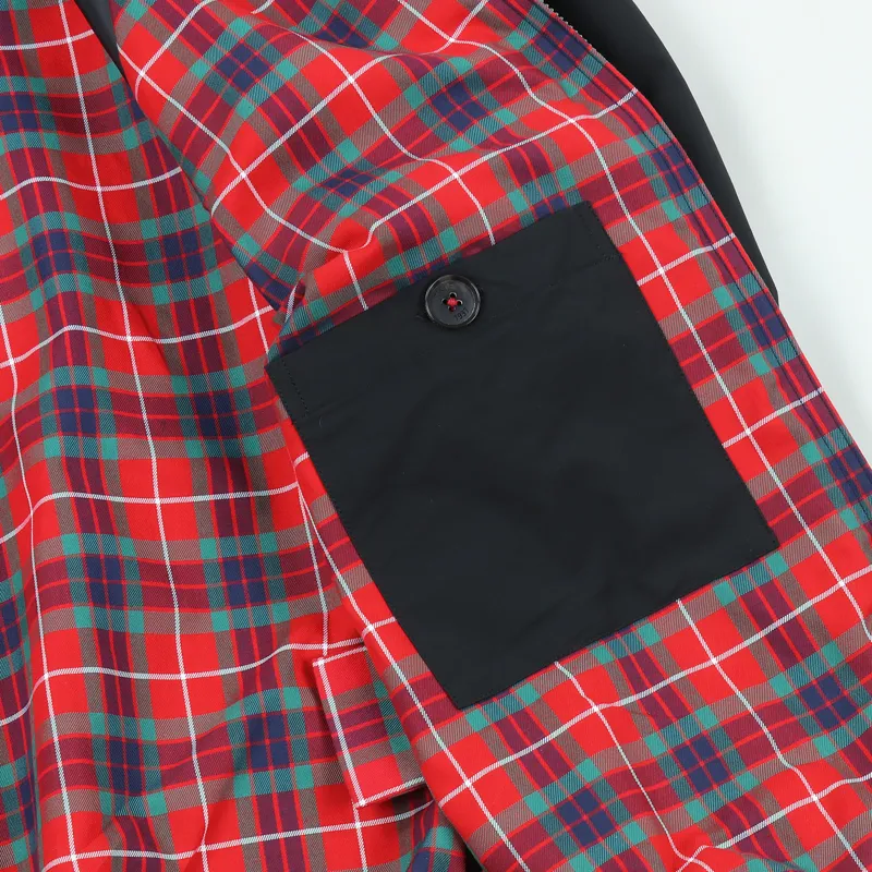 Baracuta G9 Modern Classic Harrington Jacket Black-4