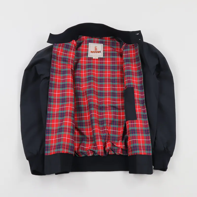 Baracuta G9 Modern Classic Harrington Jacket Dark Navy-3
