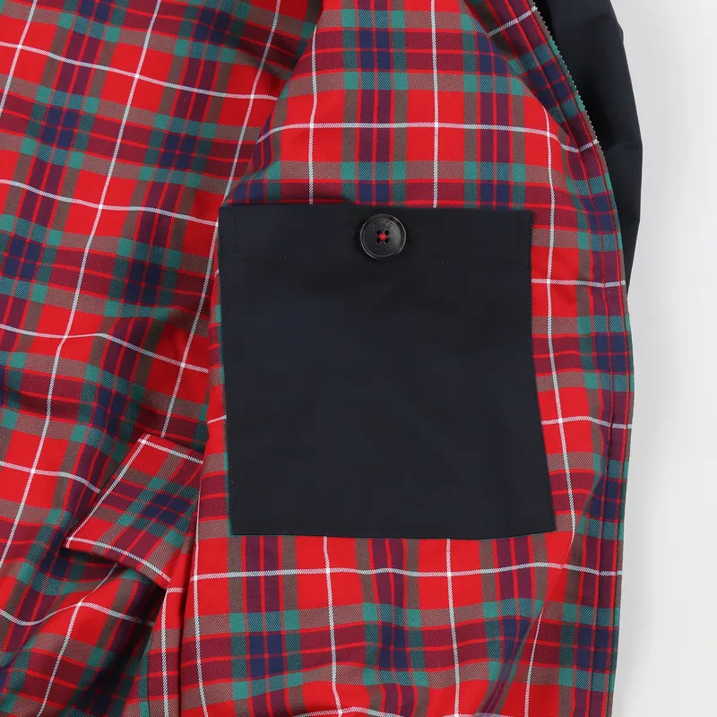 Baracuta G9 Modern Classic Harrington Jacket Dark Navy-4