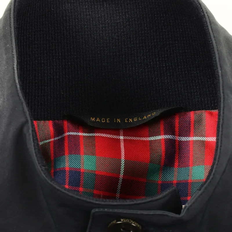 Baracuta G9 Modern Classic Harrington Jacket Dark Navy-2