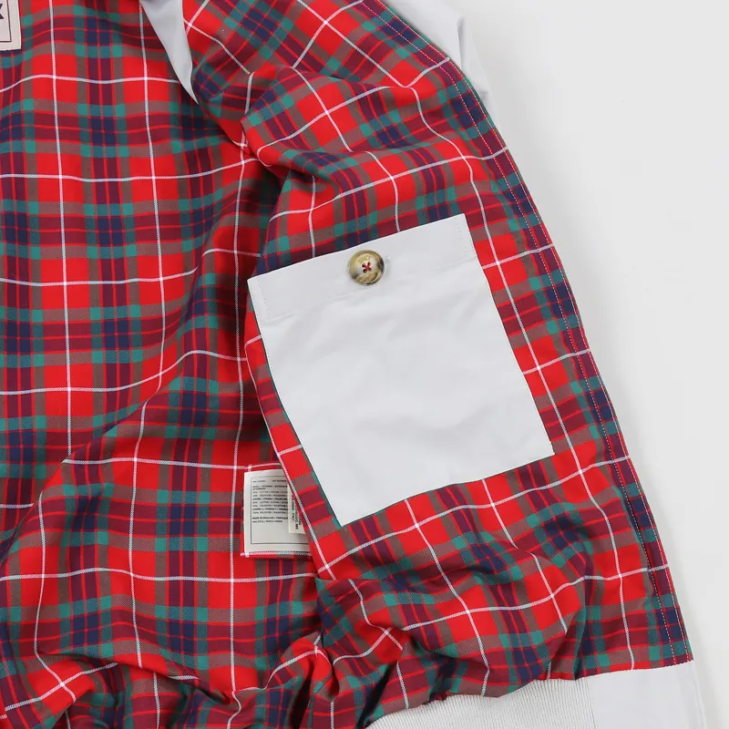 Baracuta G9 Modern Classic Harrington Jacket Mist-4