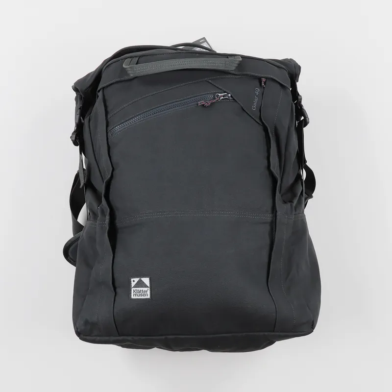 Klattermusen Outdoor Water Repellent Galar Duffelbag 40L Charcoal