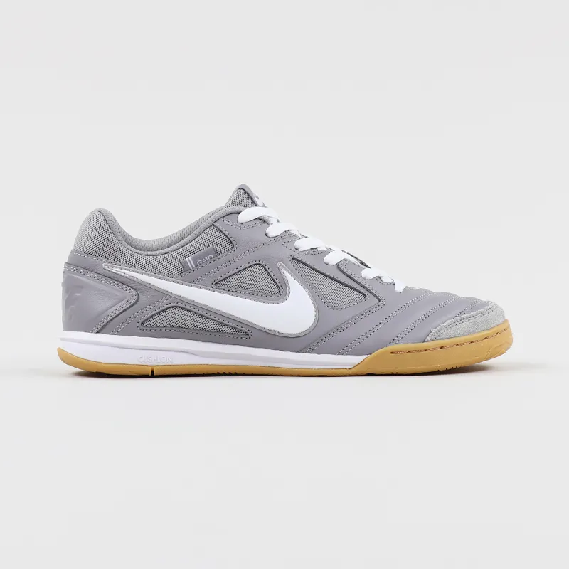 Nike Skateboarding Trainers Skate Shoes Grey White