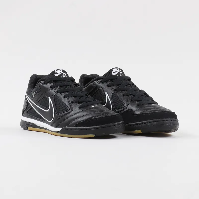 Nike SB Gato Shoes Black White-3