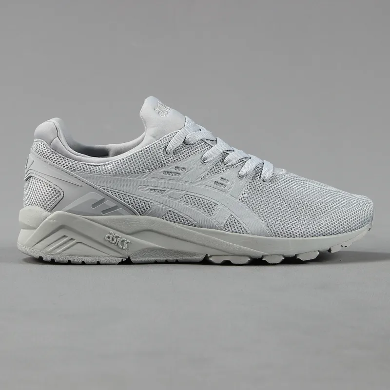 Asics Gel Kayano Evo Light Grey Mens Trainers Shoes
