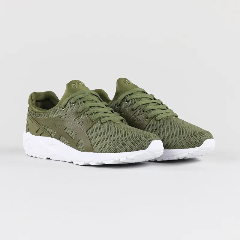 Asics Gel Kayano Evo Shoes Martini Olive White-7