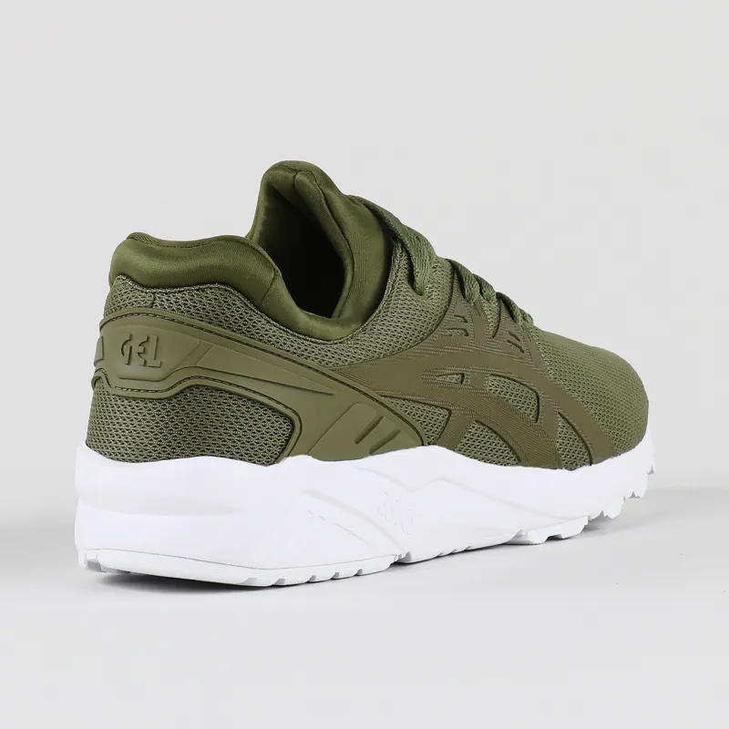 Asics Gel Kayano Evo Shoes Martini Olive White-4