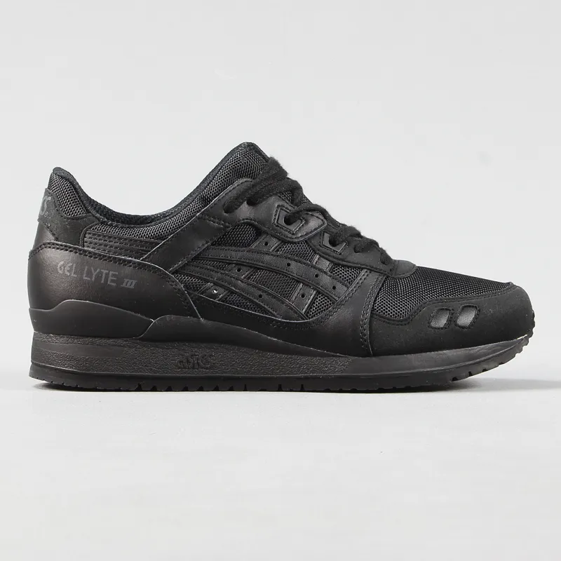 constant Dialoog Medisch wangedrag Asics Mens Gel Lyte III Retro Running Trainer Shoes Mesh Black