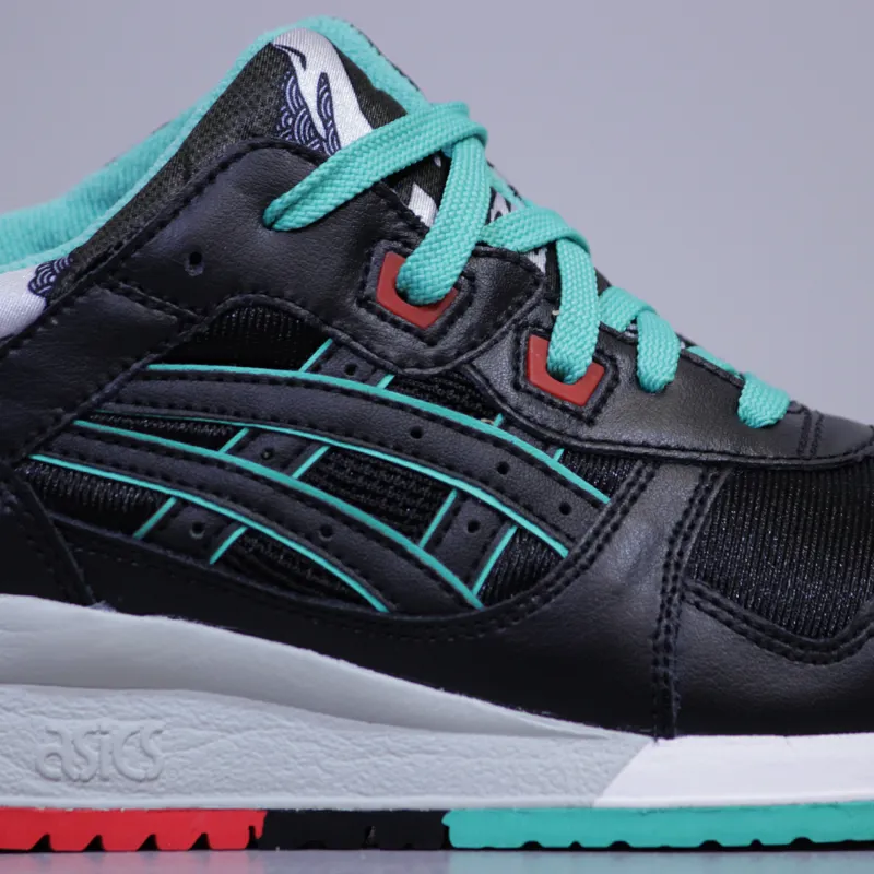 Asics Gel Lyte III Shoes Black Future Camo-2