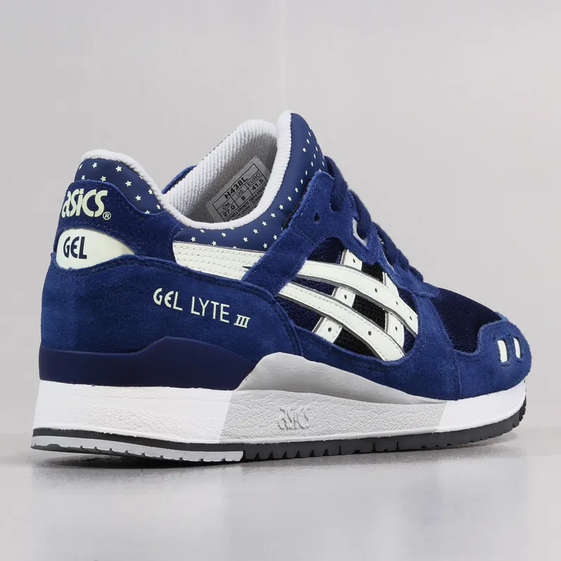 Asics Gel Lyte III Shoes Estate Blue Glow In The Dark-5