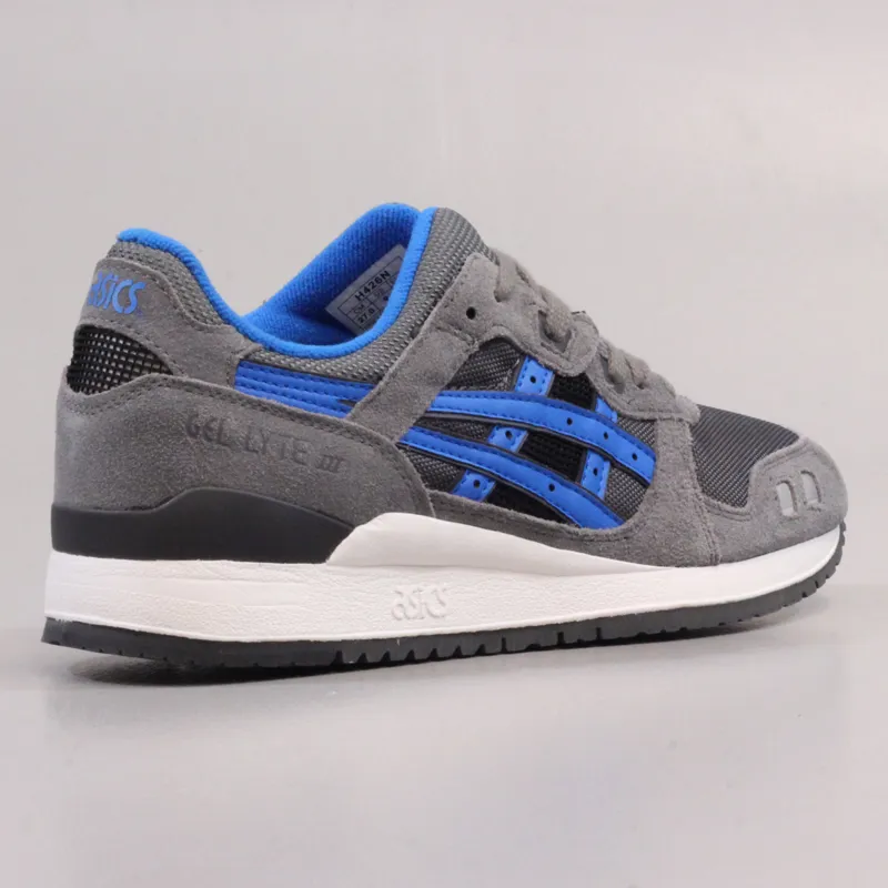 Asics Gel Lyte III Shoes Grey Mid Blue-5