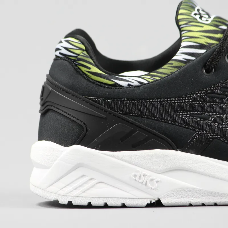 Asics Gel Kayano Evo Shoes Black White Green-1