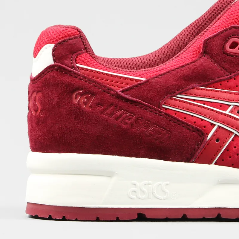 Asics Gel Lyte Speed Shoes Burgundy Red-1
